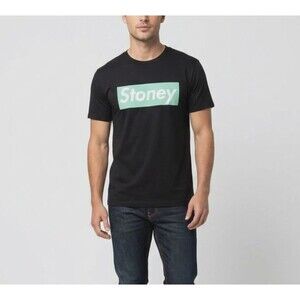 Post Malone Graphic Tee Stoney T-Shirt Black Mens Size Medium Fan Gear Merch